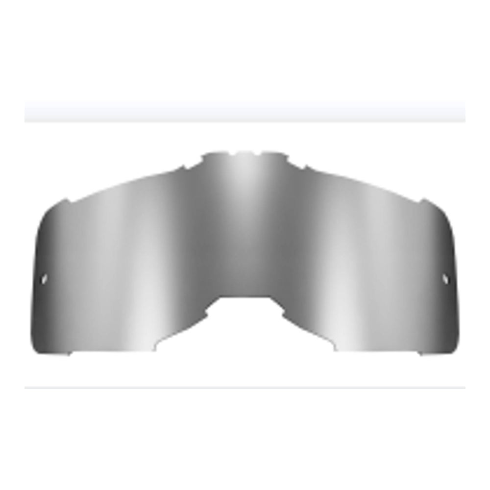 LS2 AURA GOGGLE SILVER IRIDIUM LENS