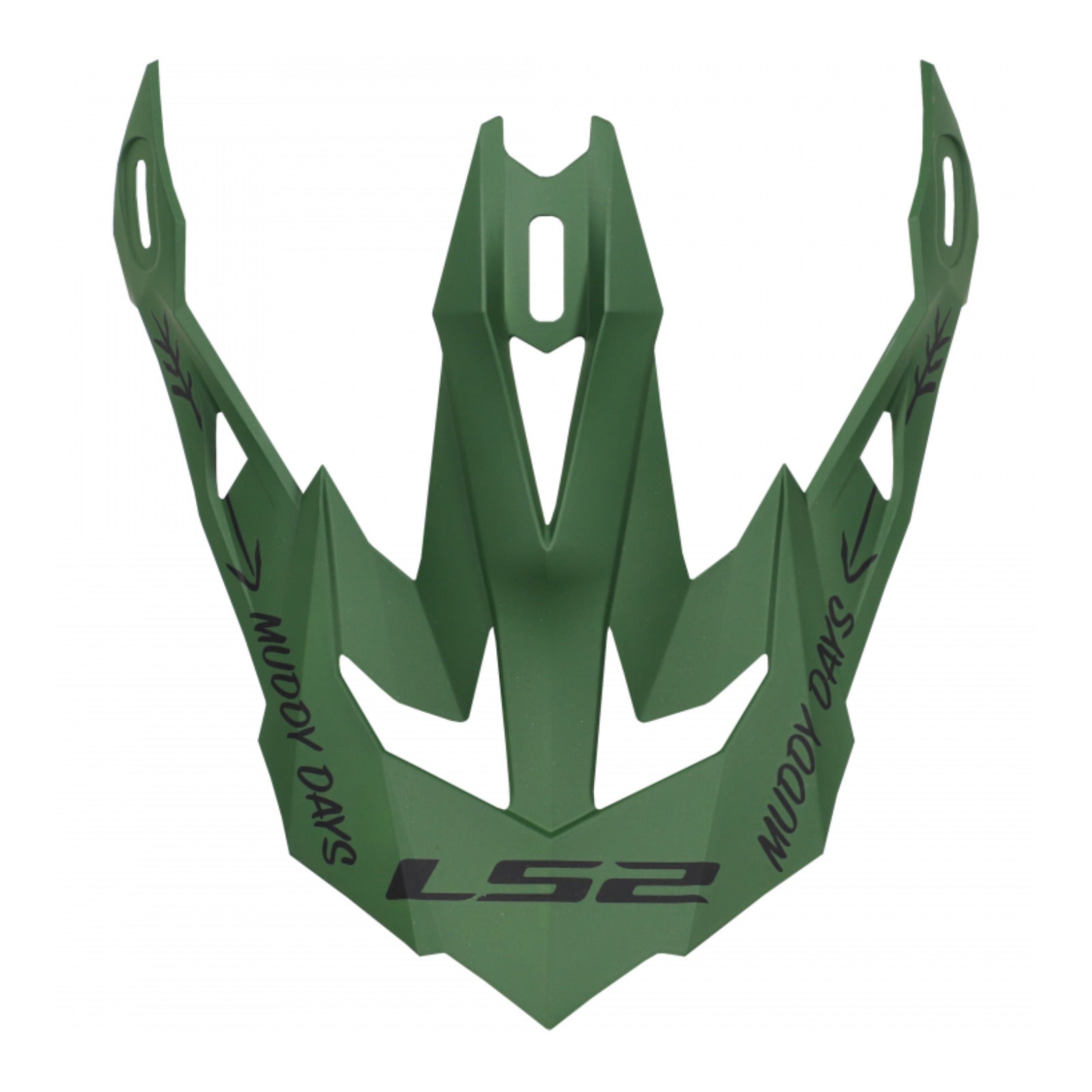 LS2 MX700 Cargo Helmet Peak - Military Green