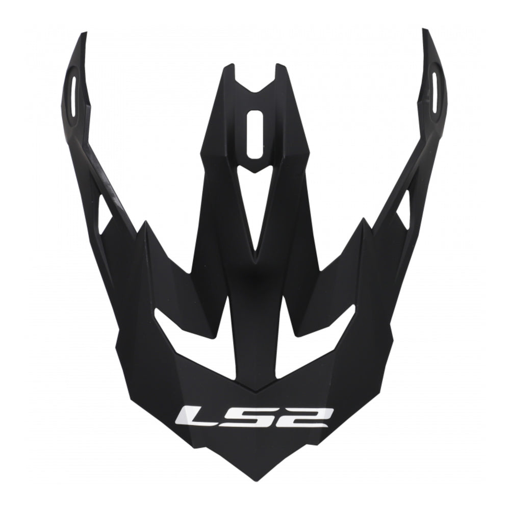 LS2 MX700 Helmet Peak - Matte Black