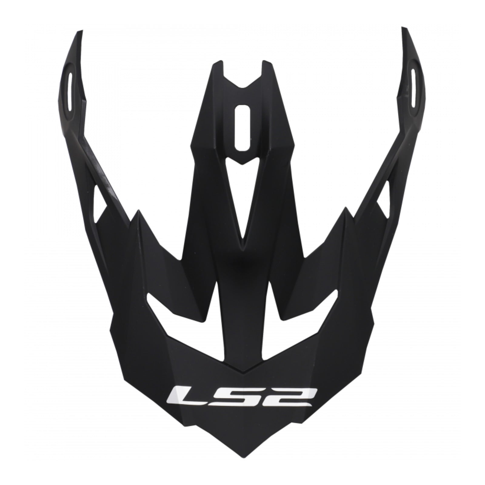 LS2 MX700 Helmet Peak - Matte Black