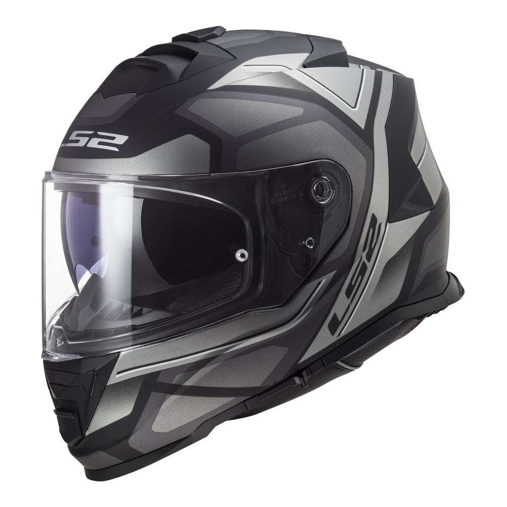 LS2 FF800 Storm II (M) Faster - Matte Titanium 06