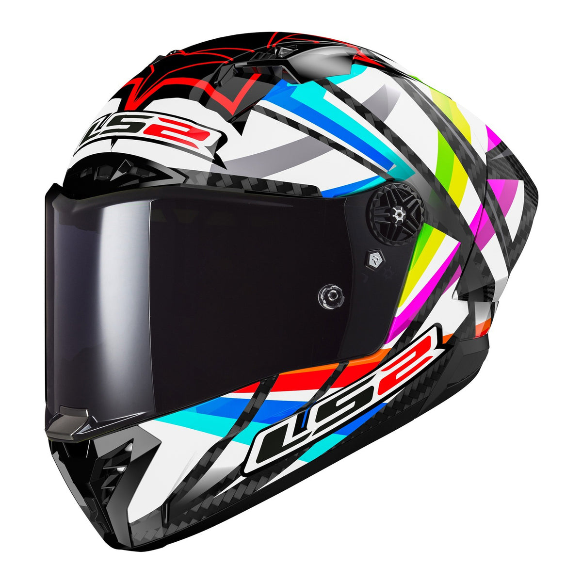 LS2 FF805 Thunder GP Pro (FIM) Helmet - Flash (L)