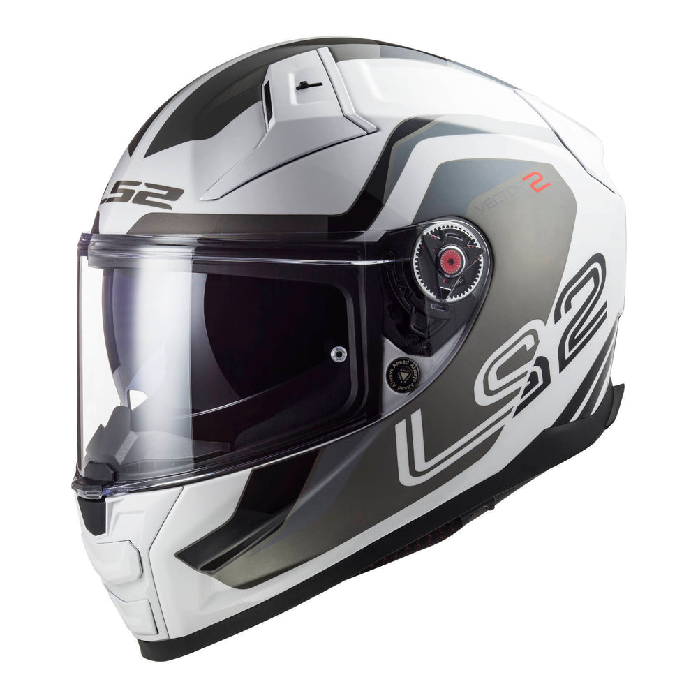 LS2 FF811 Vector II (3XL) Metric - White / Titanium / Sil 06