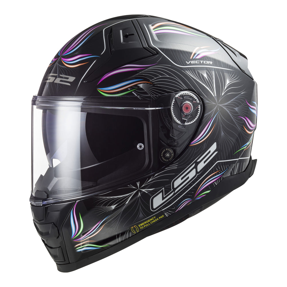 LS2 FF811 Vector II (M) Tropical - Black / White 06