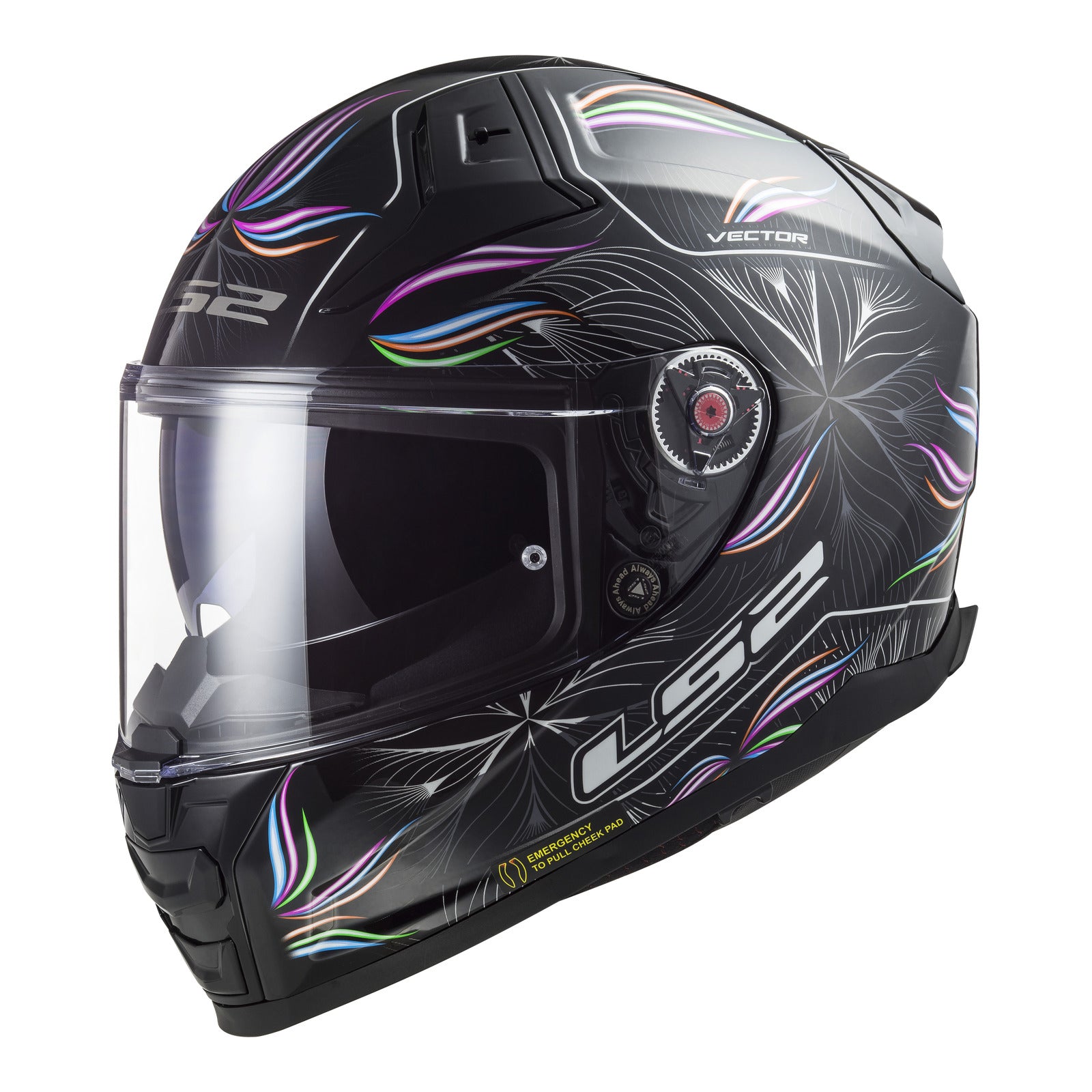 LS2 FF811 Vector II (M) Tropical - Black / White 06