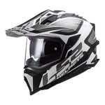 LS2 MX701 Explorer HPFC Alter Helmet - Matte Black / White