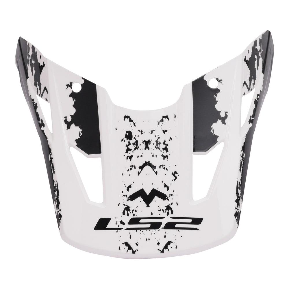 LS2 COZ Peak Hyde - Black / White