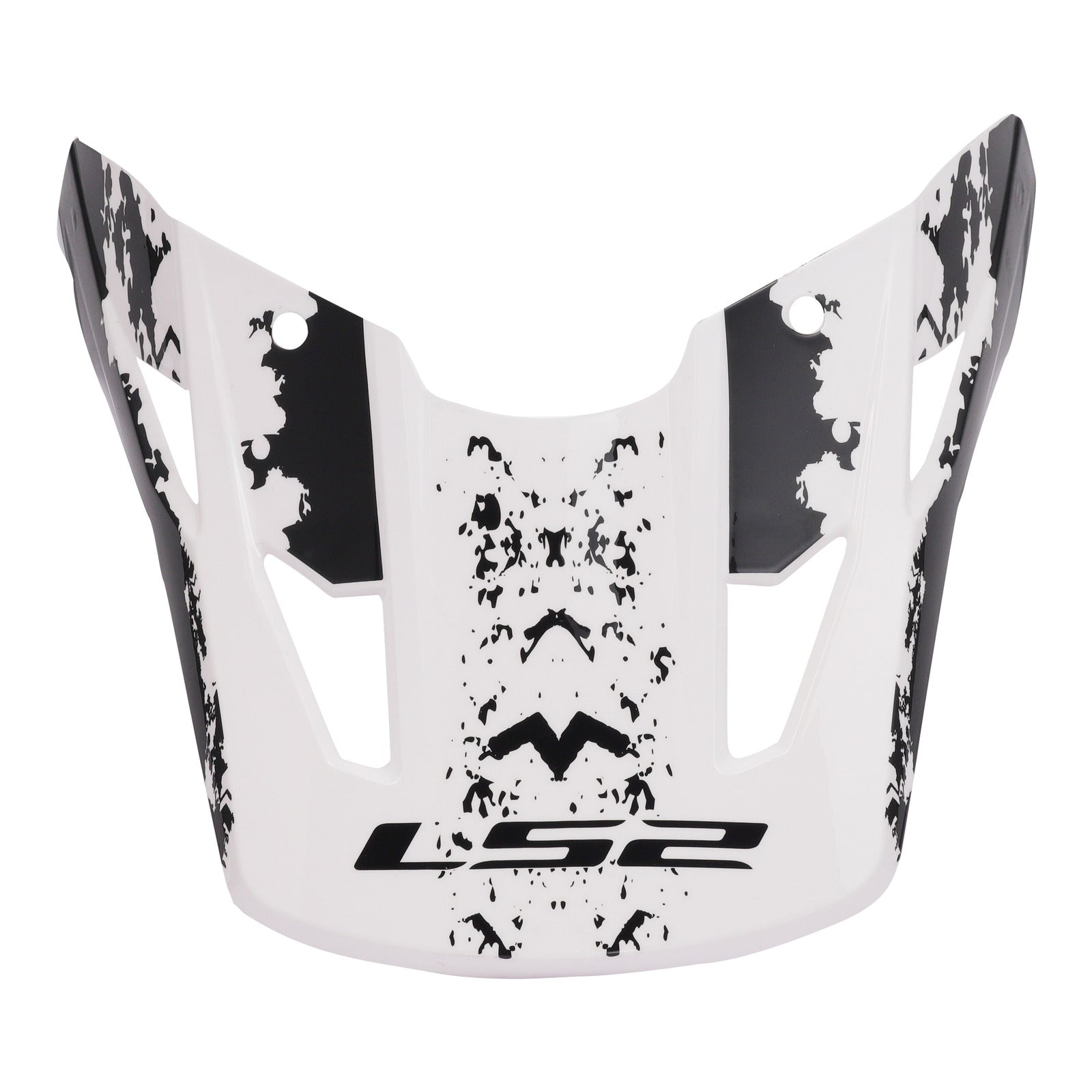 LS2 COZ Peak Hyde - Black / White