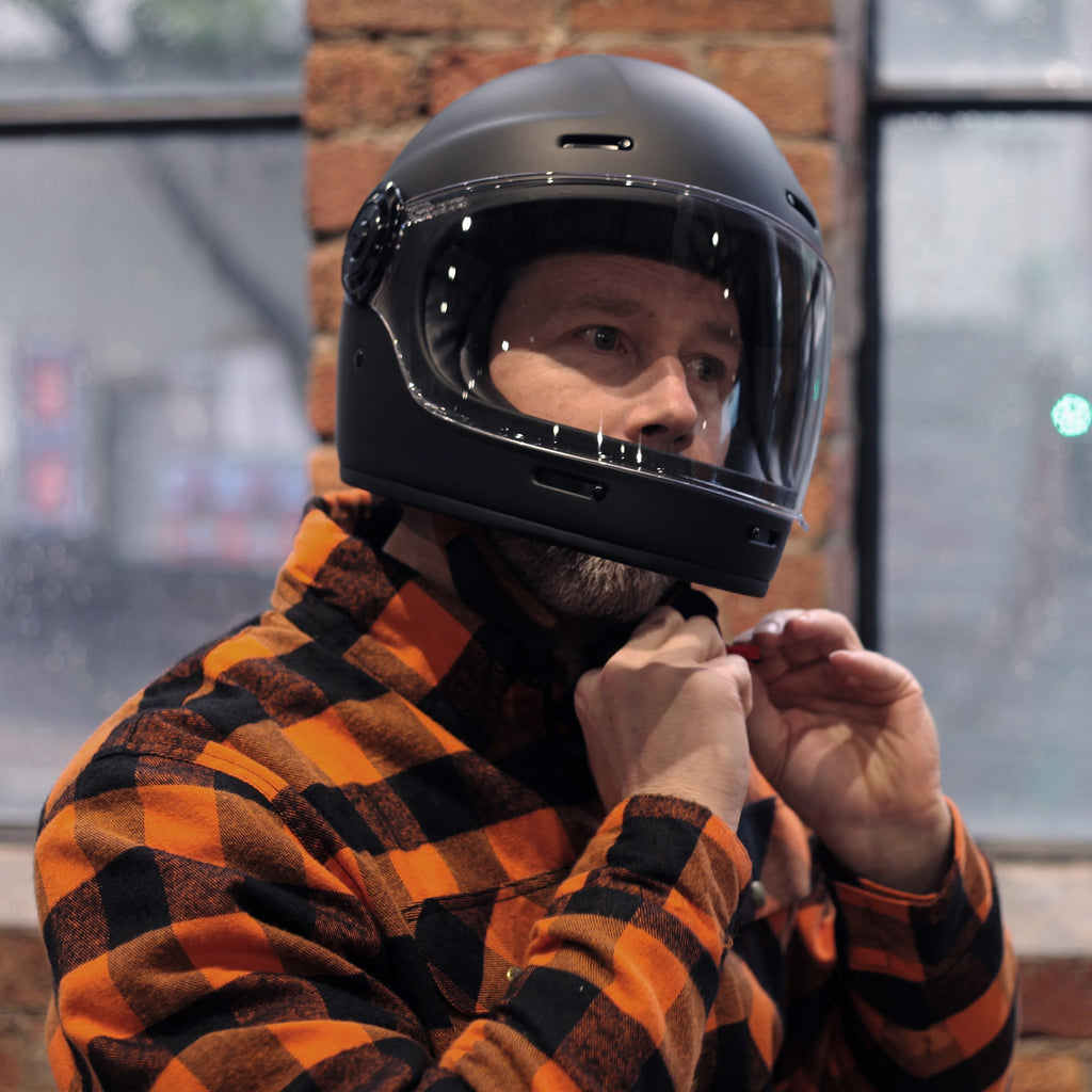 Johnny Reb Lyell Full Face Helmet - Black/Brown - product image 2