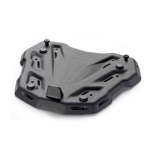 GIVI MONOKEY TOPCASE MOUNTING PLATE ALUMINIUM BLACK - FOR USE WITH SR/FZ KITS