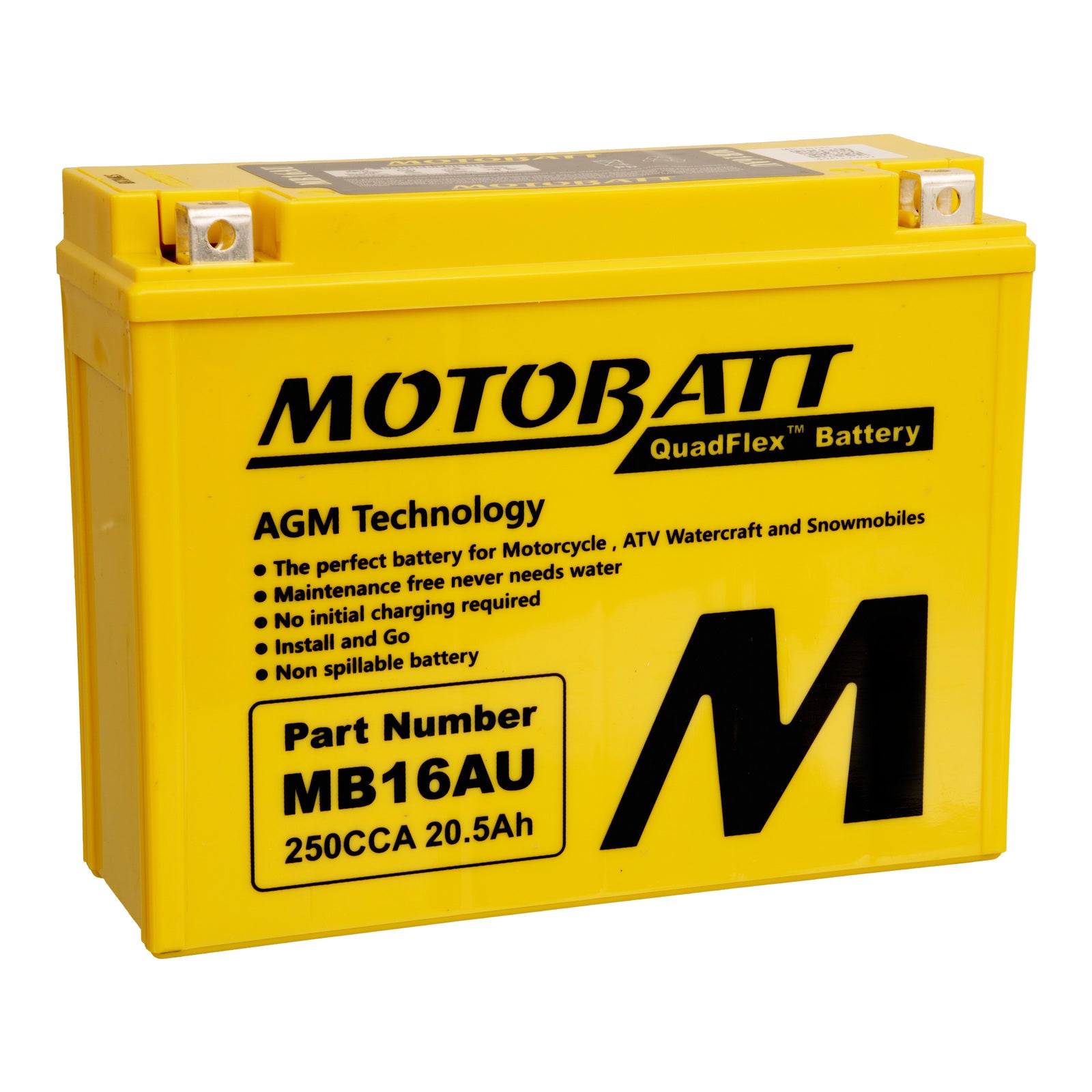 Motobatt Battery Quadflex AGM
