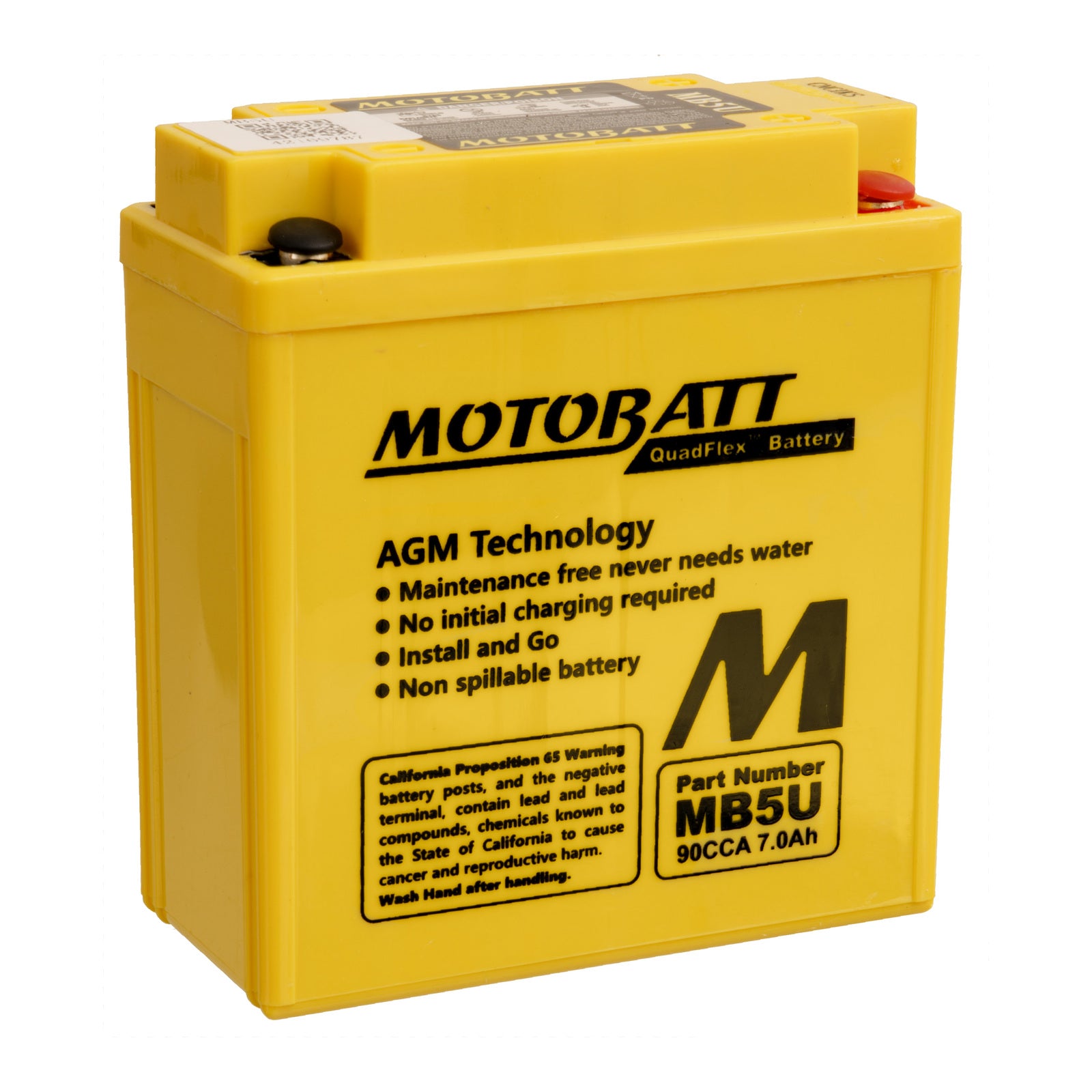 Motobatt Battery Quadflex AGM
