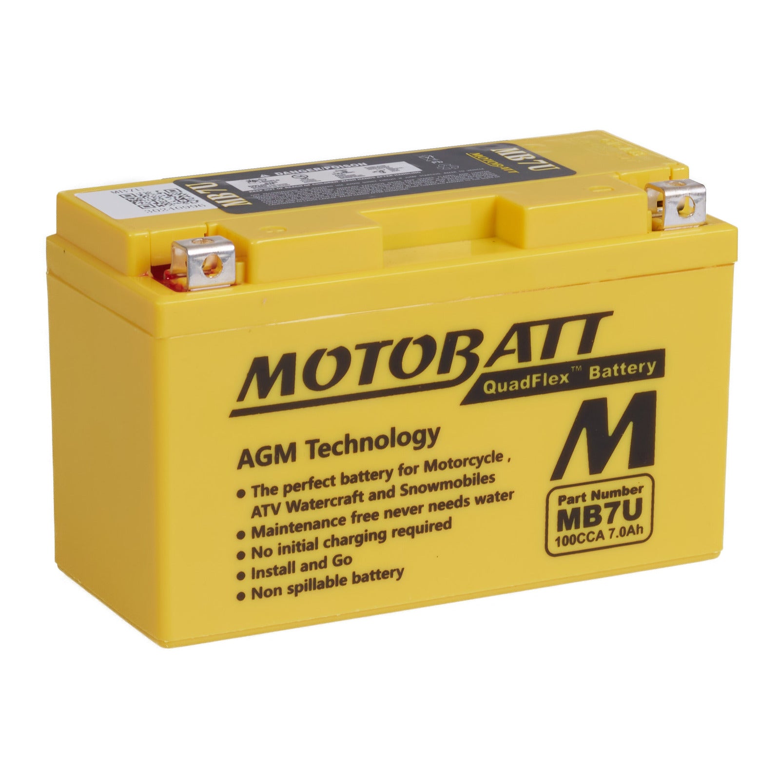 Motobatt Battery Quadflex AGM