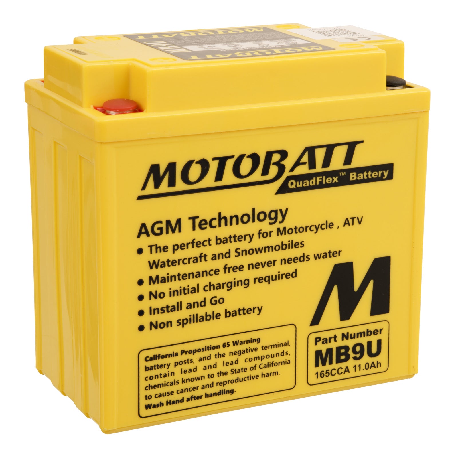 Motobatt Battery Quadflex AGM