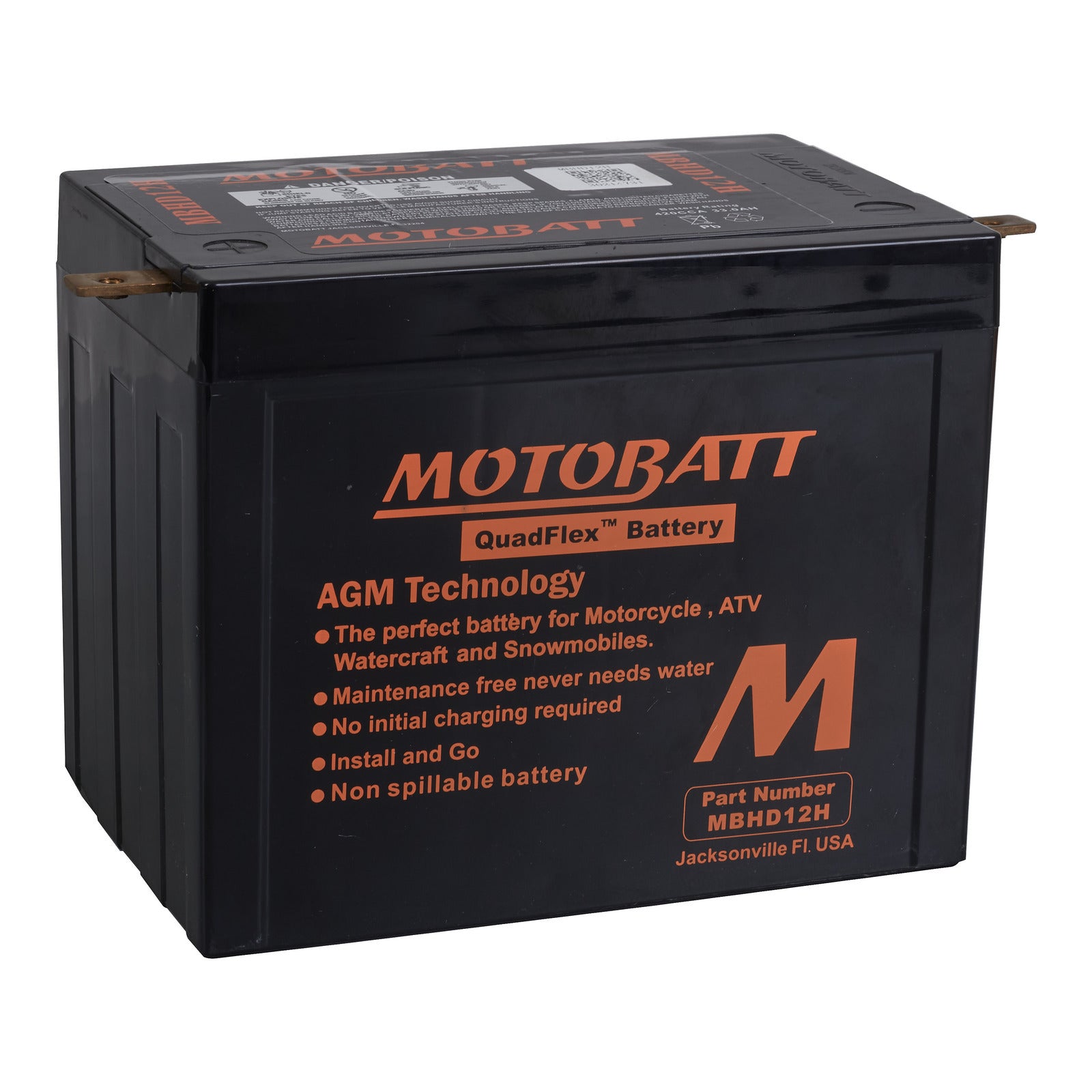 Motobatt Battery Quadflex AGM