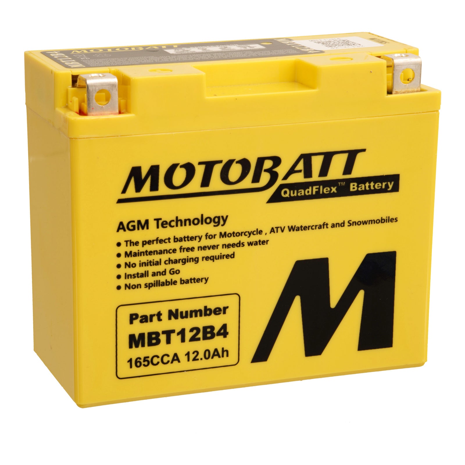 Motobatt Battery Quadflex AGM