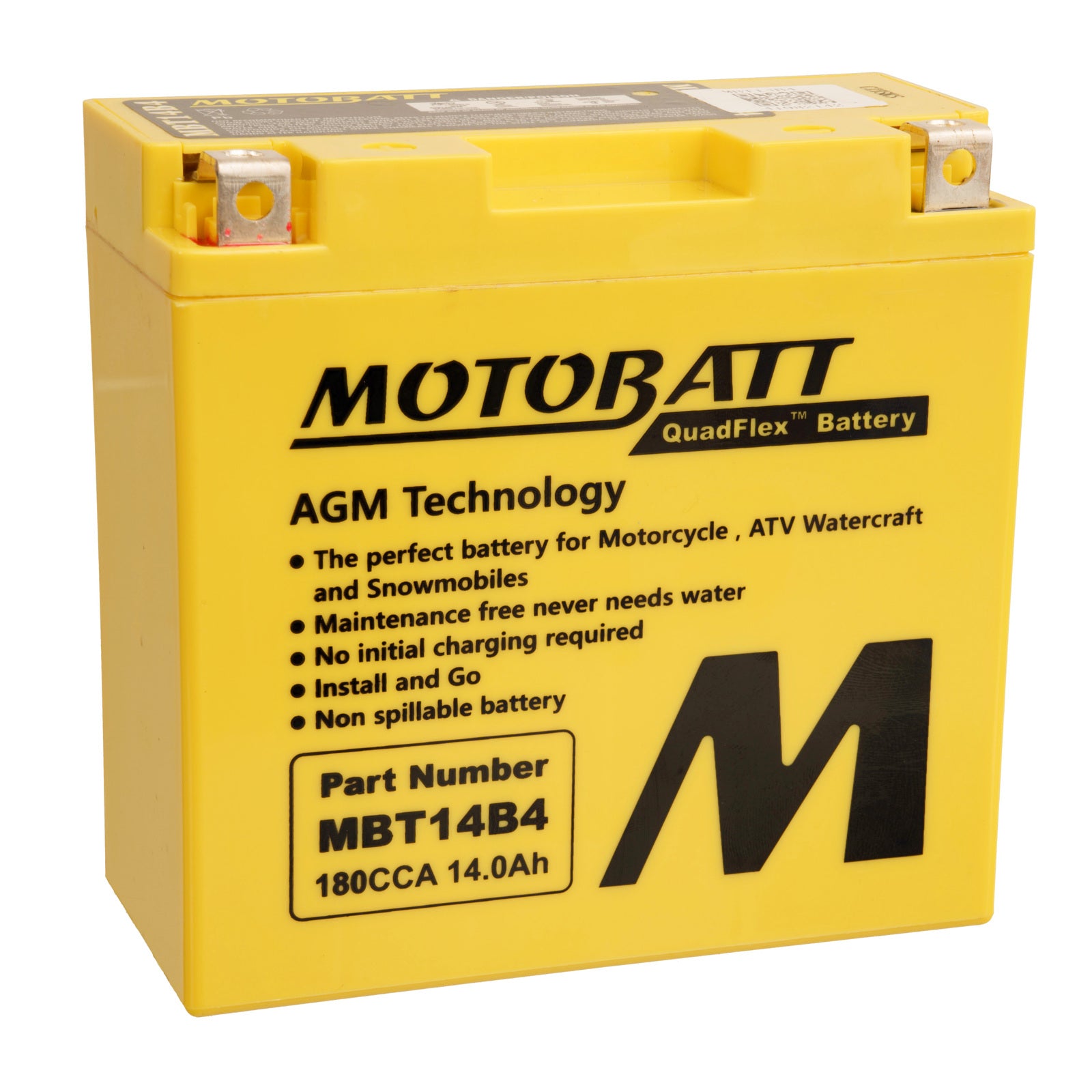 Motobatt Battery Quadflex AGM