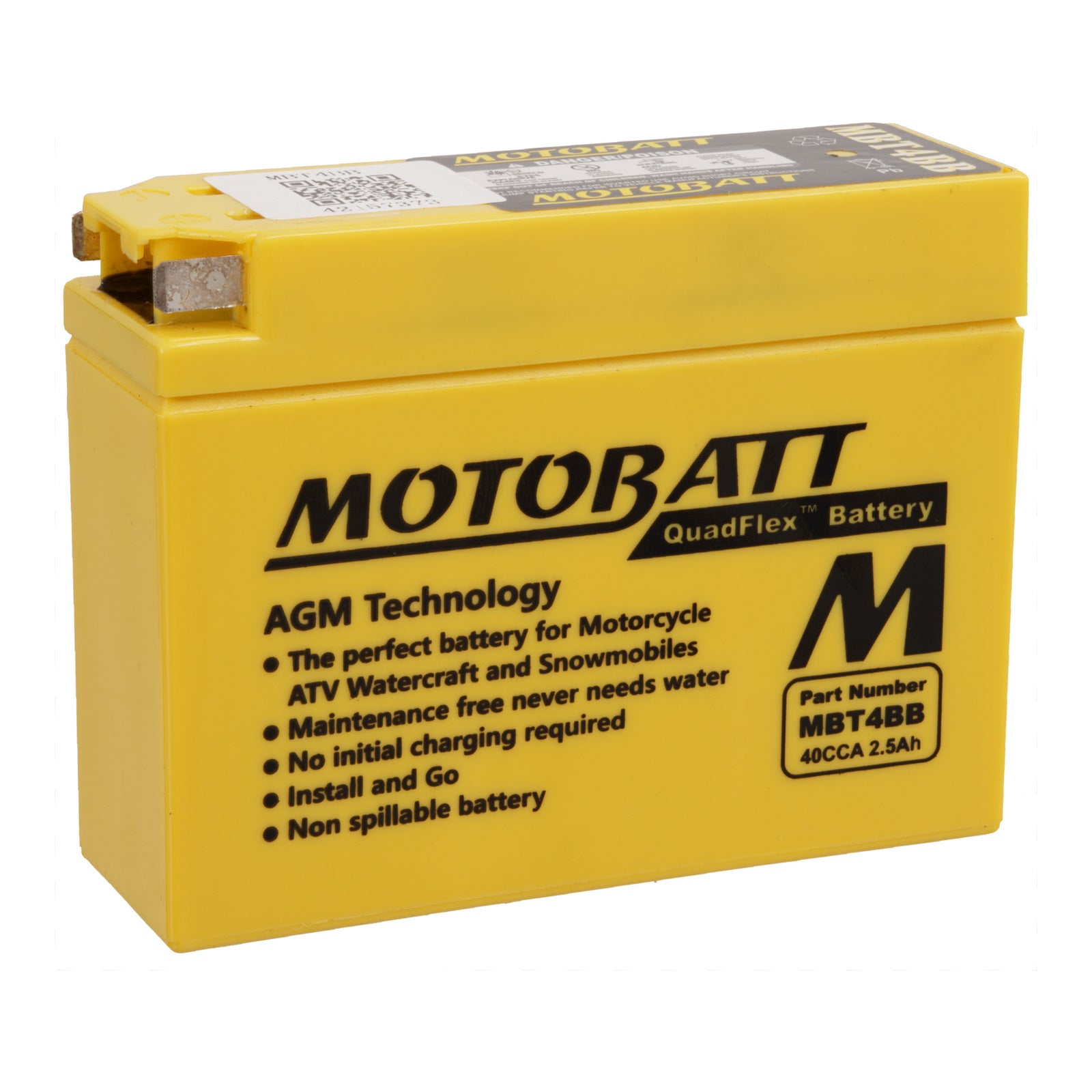 Motobatt Battery Quadflex AGM