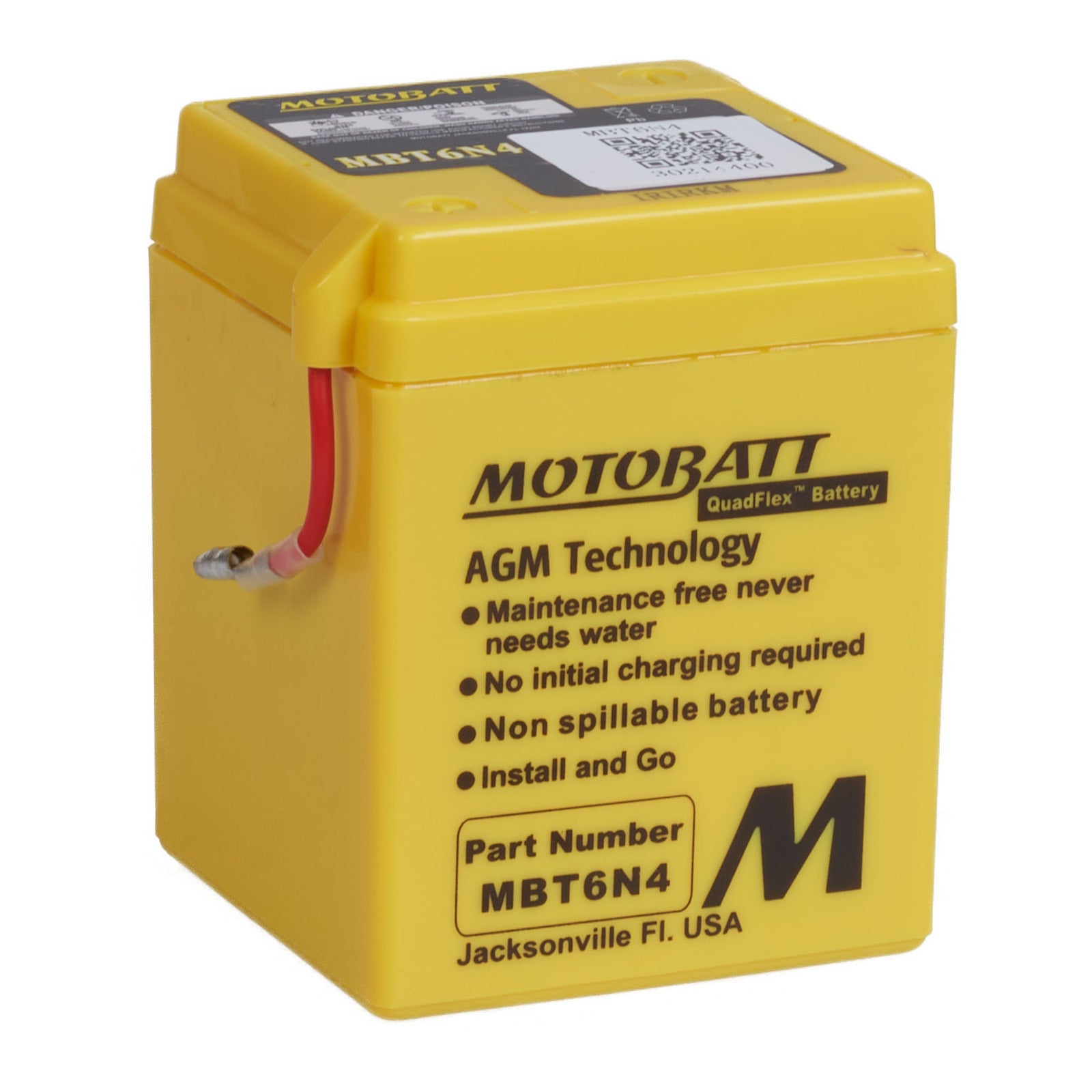 Motobatt Battery Quadflex AGM