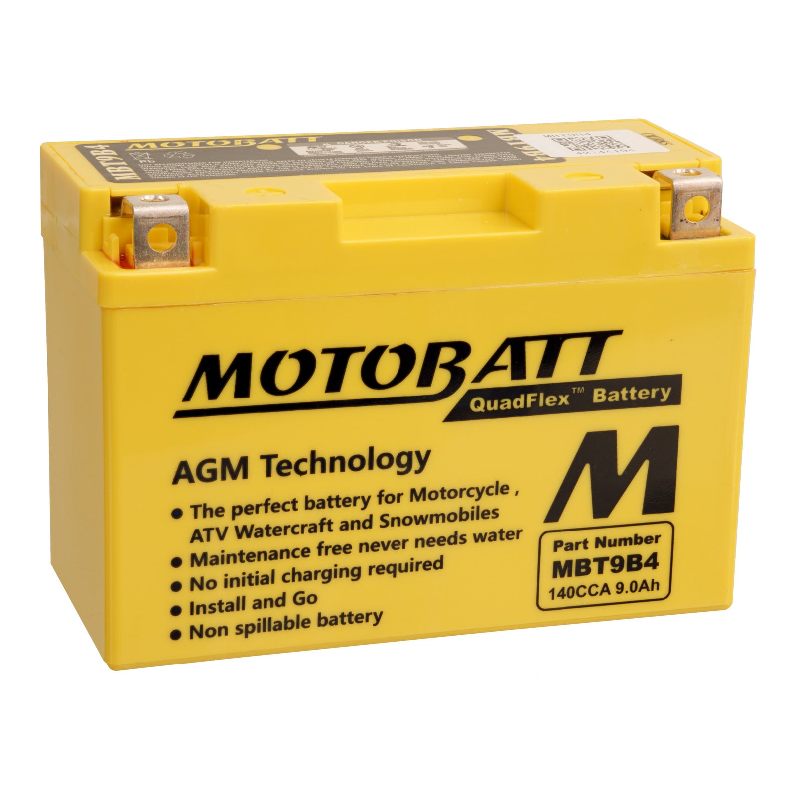 Motobatt Battery Quadflex AGM