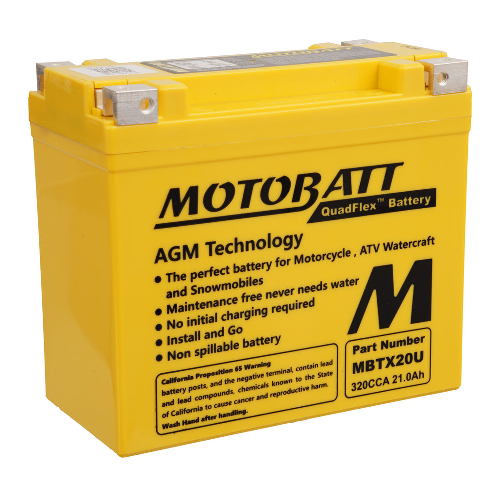 Motobatt Battery Quadflex AGM