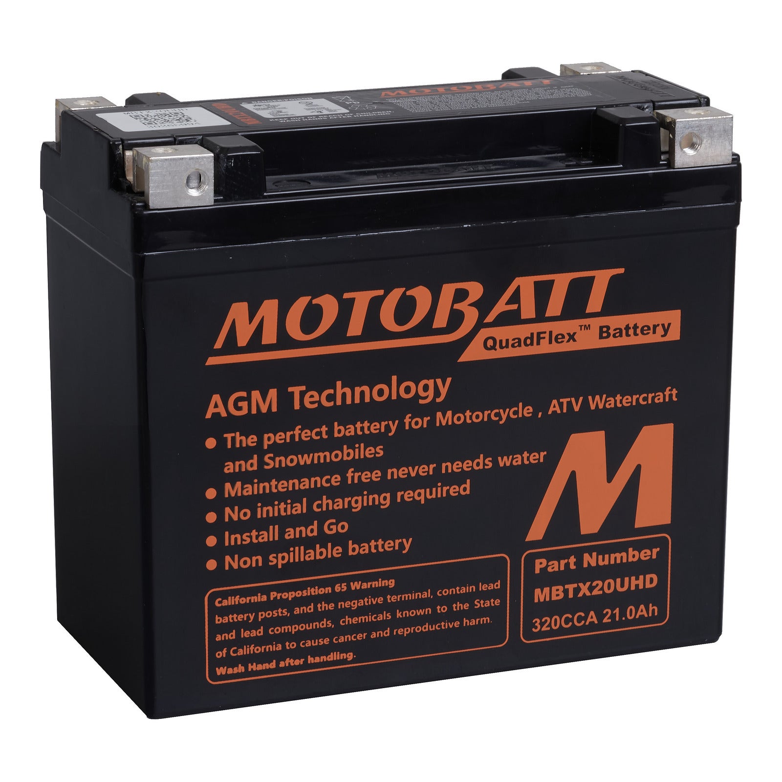 Motobatt Battery Quadflex AGM
