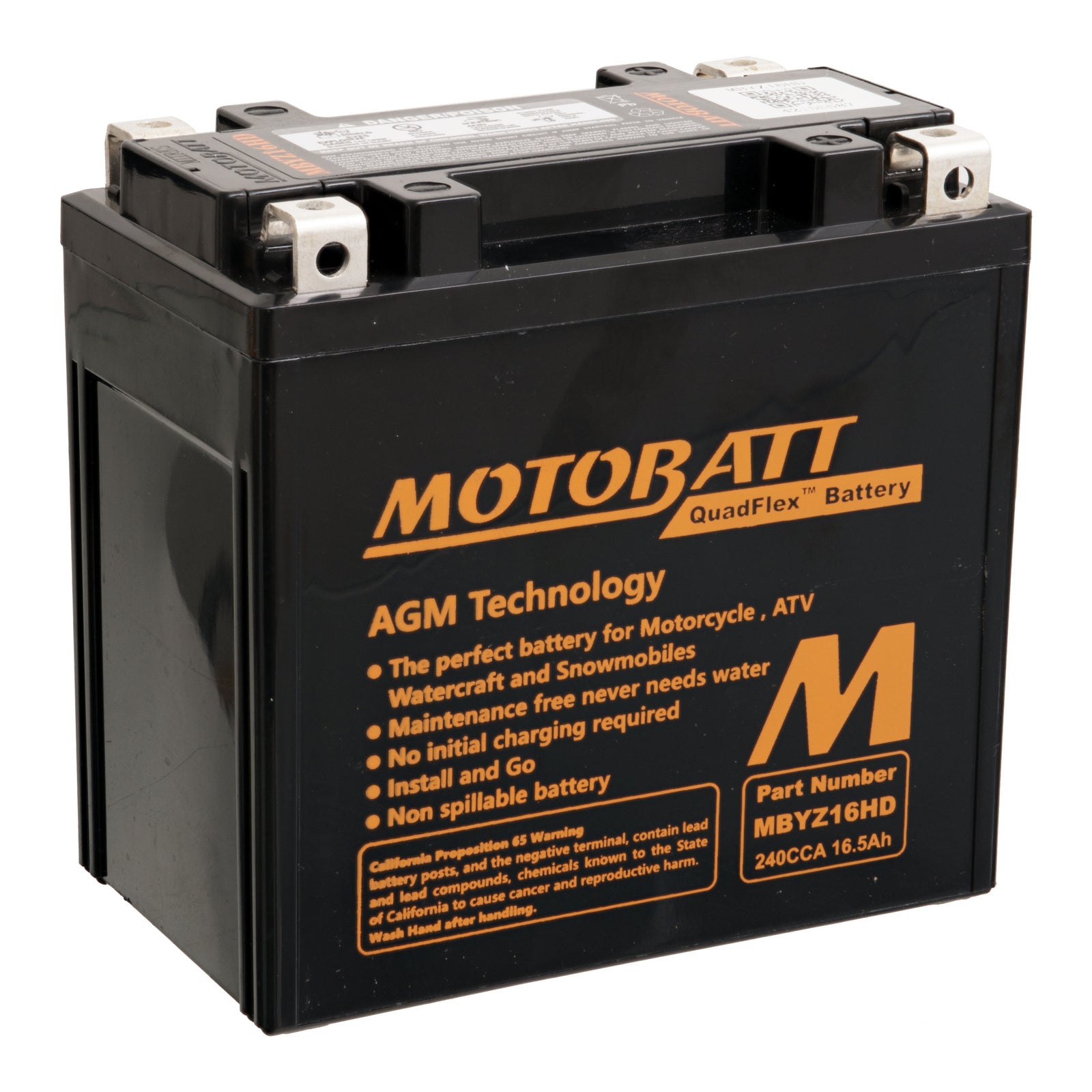 Motobatt Battery Quadflex AGM