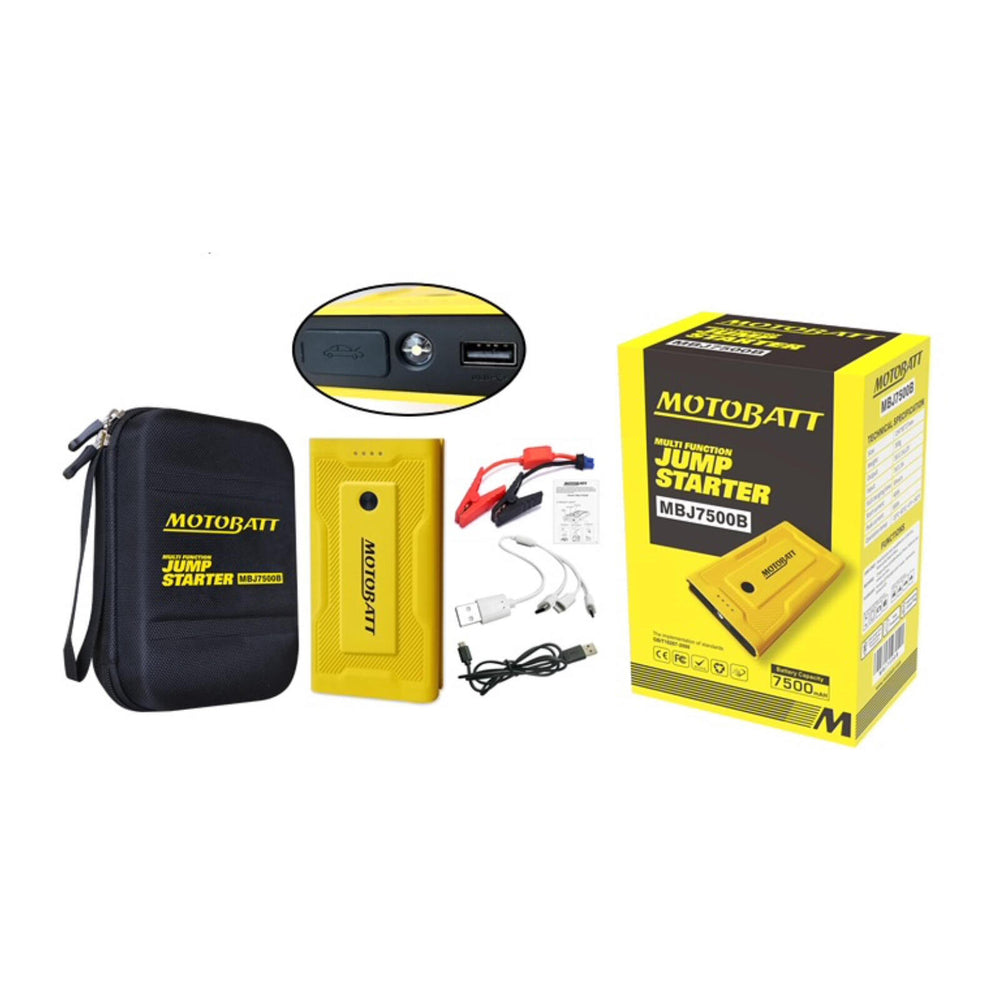 Motobatt Lithium Jump Starter 7500Mah + Phone Charger