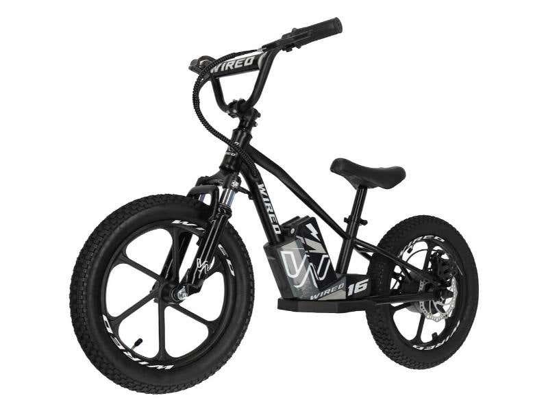WIRED WIRED BIKES MKII 16 MATTE BLACK ELECTRIC BALANCE BIKE