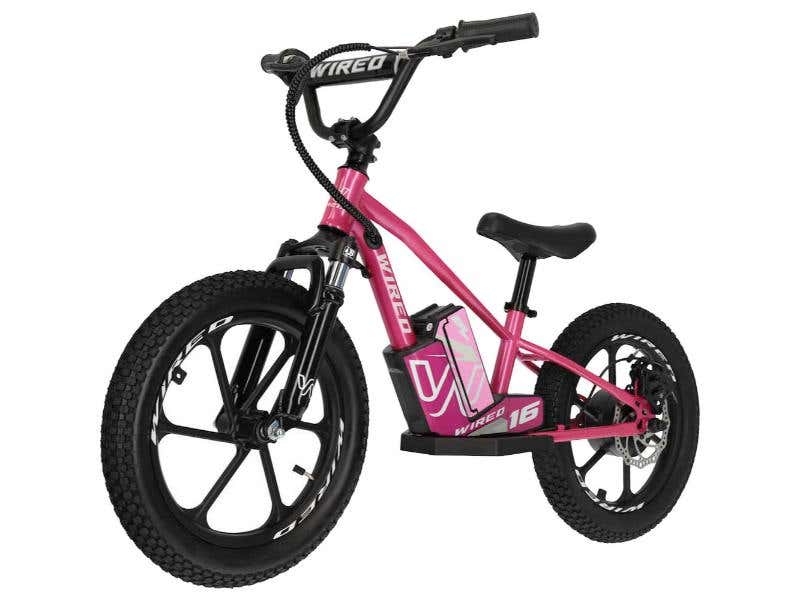 WIRED WIRED BIKES MKII 16 HOT PINK ELECTRIC BALANCE BIKE
