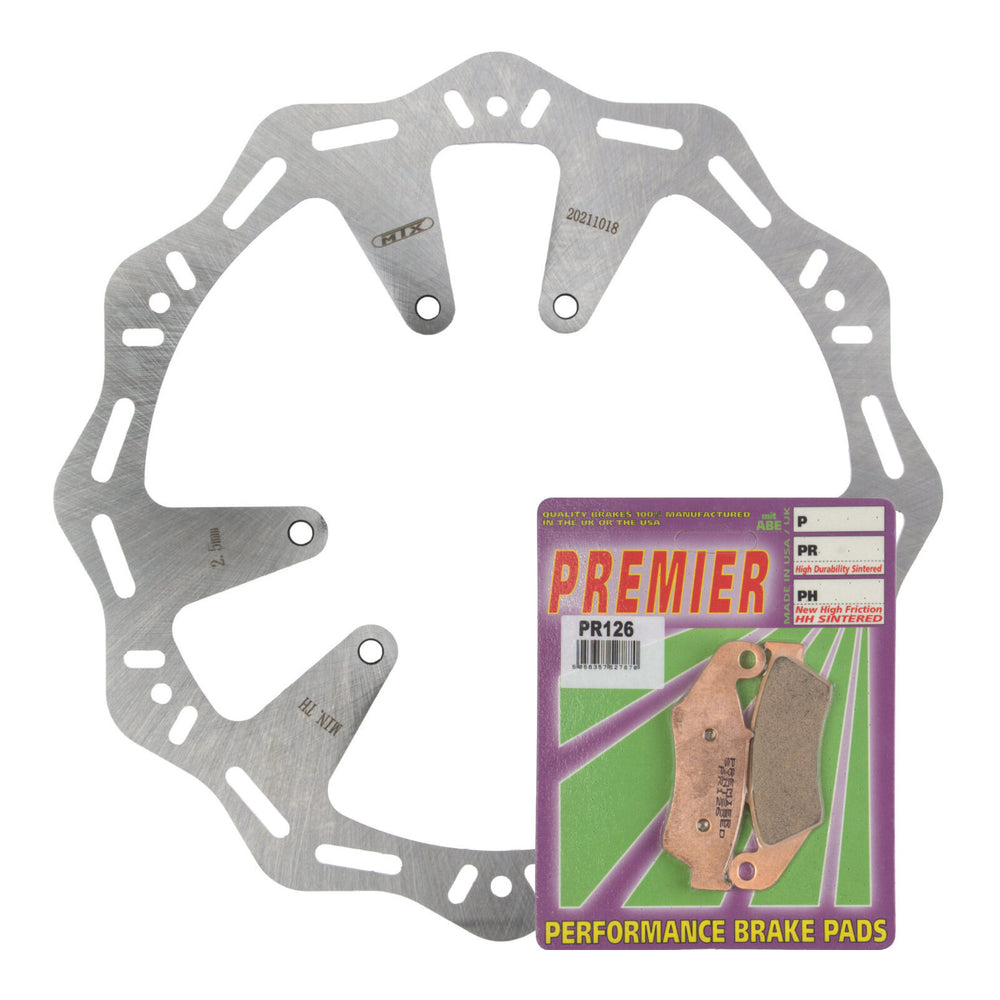 Mtx Hornet Disc + Premier Pad Front Kit Honda