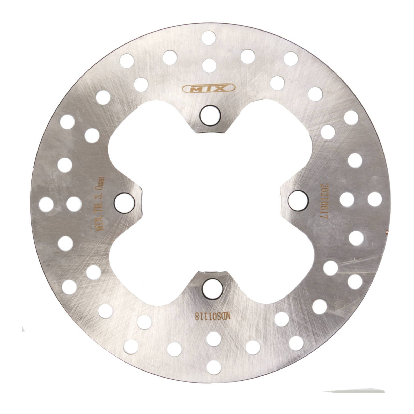 Mtx Brake Disc Solid Type Front