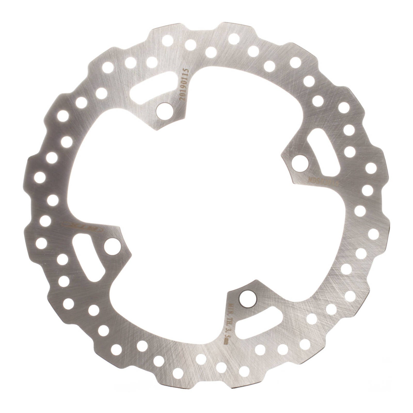 Mtx Brake Disc Solid Type Rear