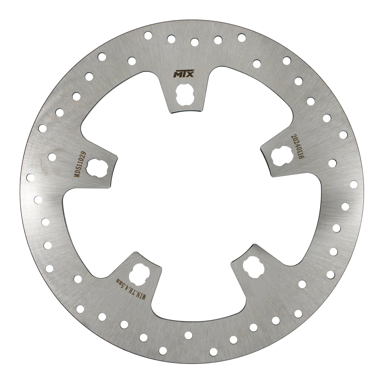 Mtx Brake Disc Solid Type Front Right