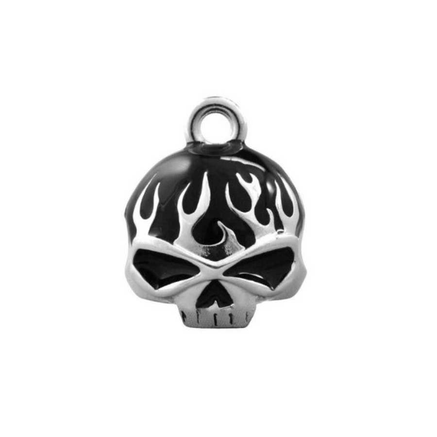 HARLEY-DAVIDSON FLAMING WILLIE G SKULL RIDE BELL
