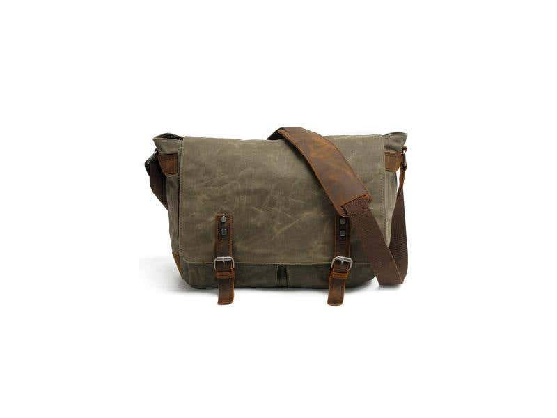 MERLA MOTO MERLA SATCHEL - ARMY GREEN