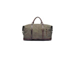 MERLA MOTO THE WEEKENDER CANVAS BAG -ARMY GREEN