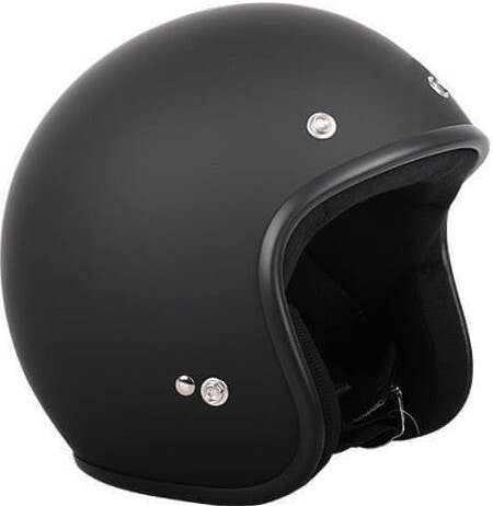 RXT HELMETS LOW RIDE OPENFACE WITH STUDS