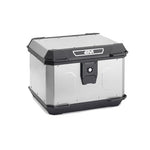 GIVI MATTERHORN MONOLOCK TOPCASE 47L ALLOY SILVER - INCLUDES UNIVERSAL PLATE