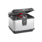 GIVI MATTERHORN MONOLOCK TOPCASE 47L ALLOY SILVER - INCLUDES UNIVERSAL PLATE