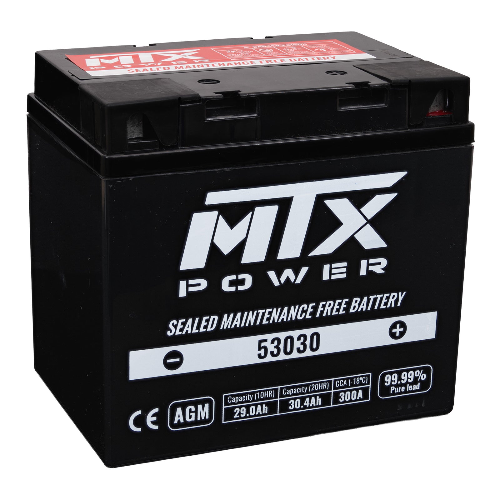MTX Power AGM Battery