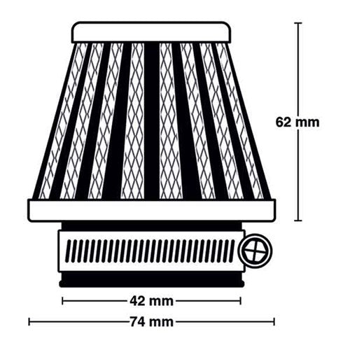 MIW POWER FILTER M5003 42MM  [ONC01]