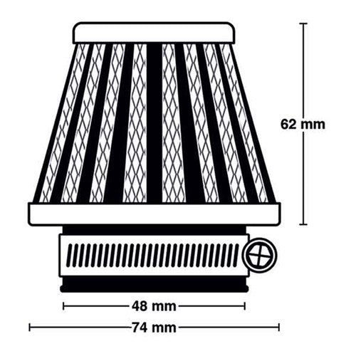 MIW POWER FILTER M5005 48MM  [ONC01]