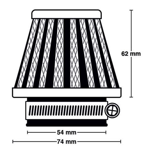 MIW POWER FILTER M5007 54MM  [ONC01]
