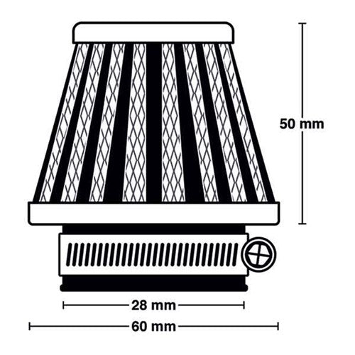 MIW POWER FILTER M5009 28MM  [ONC01]