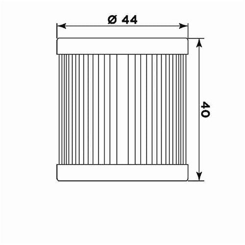 MIW OIL FILTER S3003 (HF131 / KN131) HYOSUNG/SUZUKI  [ONC01]