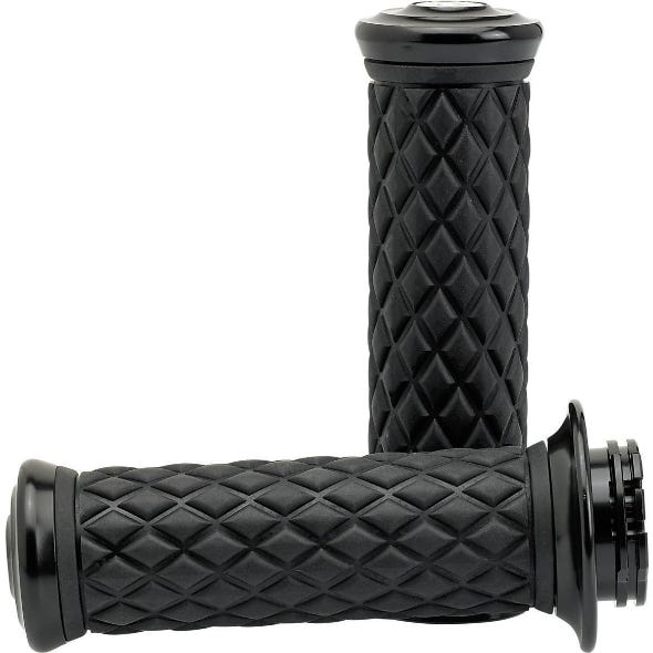 BILTWELL ALUMICORE DUAL CABLE REPLACEMENT MOTORCYCLE GRIP SET