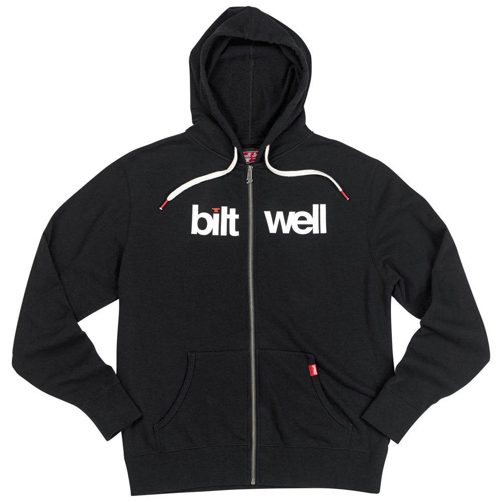 BILTWELL HELVETICA THIN ZIP HOODIE