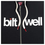 BILTWELL HELVETICA THIN ZIP HOODIE