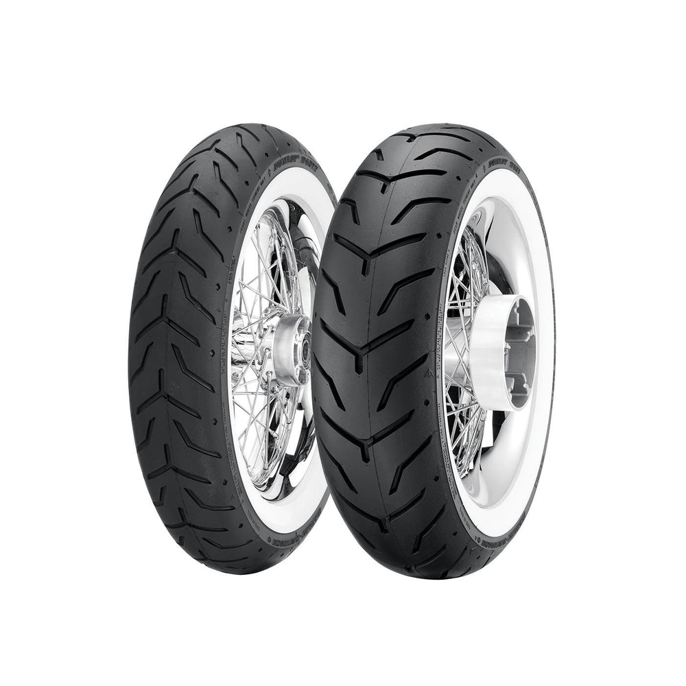 DUNLOP OE FITMENT D407 MULTI-TREAD BIAS REAR TIRE18065-16 WHITEWALL